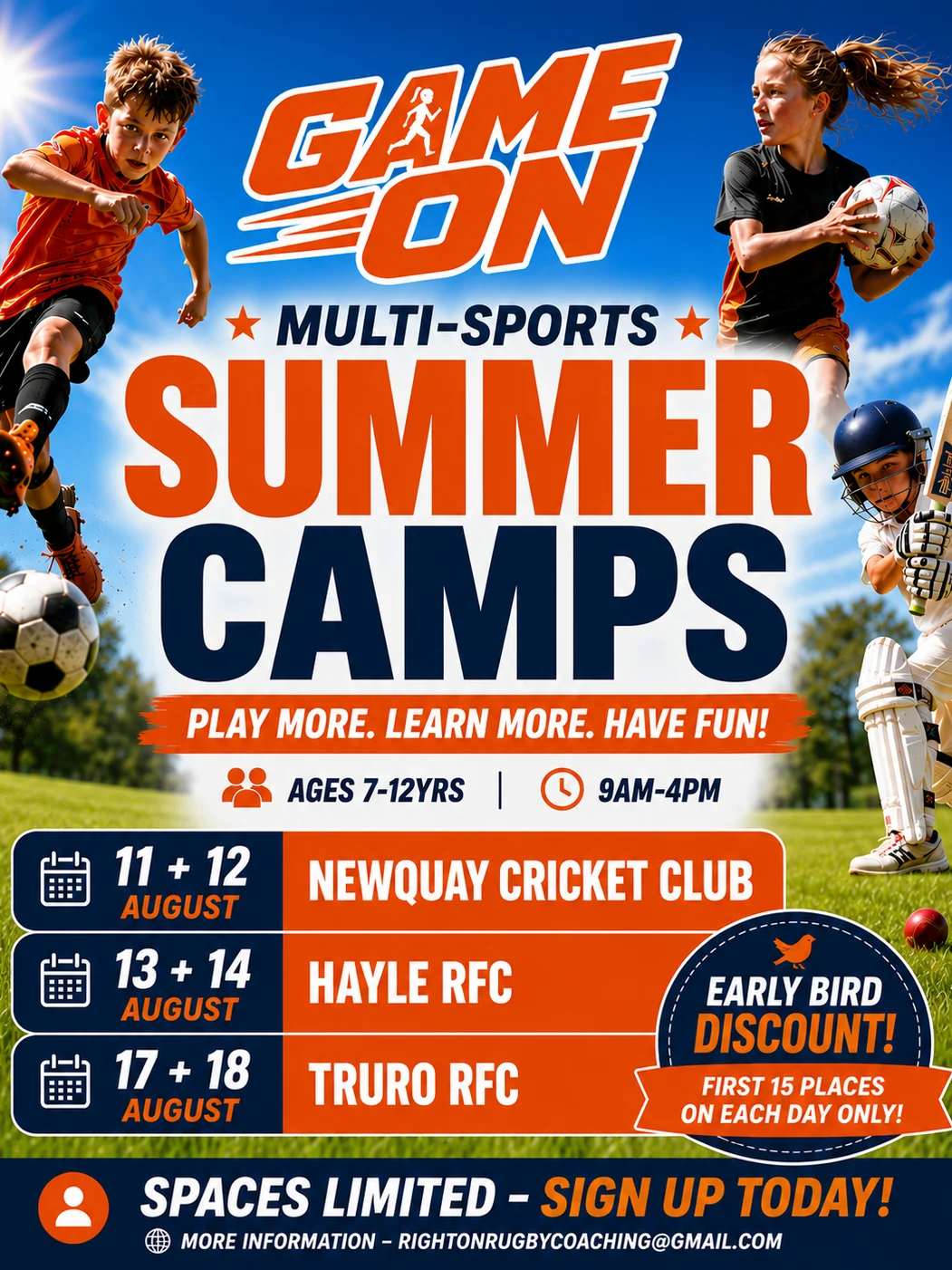 Game On: Multi-Sport Summer Camps in Cornwall